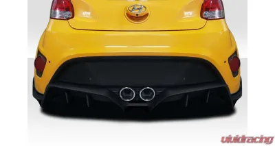 2012-2017 Hyundai Veloster Turbo Duraflex Minda Rear Diffuser - 5 Pieces - 118521
