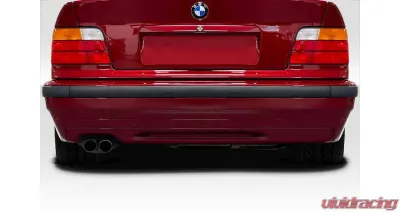 1992-1998 BMW 3 Series E36 Duraflex Versus Rear Lip Diffuser - 1 Piece - 118877