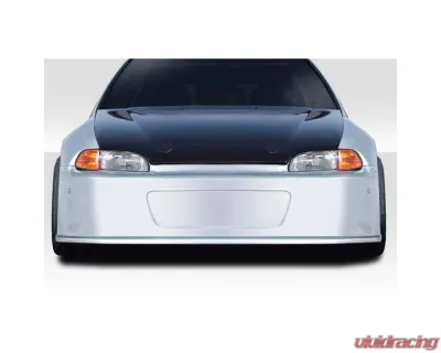 1992-1995 Honda Civic Duraflex Road Racer Front Bumper Cover - 1 Piece - 118948