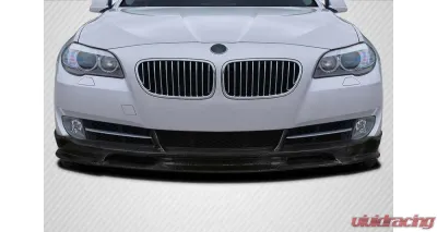 2011-2016 BMW 5 Series F10 4DR Carbon Creations Wave Front Lip Spoiler Air Dam - 1 Piece - 119084