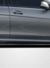 2008-2014 Mercedes Benz C Class W204 Carbon Creations Radian Side Skirt Rocker Panel Splitters - 2 Pieces                                     - 119093 - Image 4