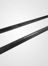 2008-2014 Mercedes Benz C Class W204 Carbon Creations Radian Side Skirt Rocker Panel Splitters - 2 Pieces                                     - 119093 - Image 4