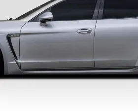 2010-2013 Porsche 970 Panamera Duraflex Aiming Side Skirt Rocker Panels - 2 Pieces