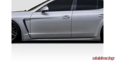 2010-2013 Porsche 970 Panamera Duraflex Aiming Side Skirt Rocker Panels - 2 Pieces - 119100