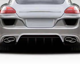 2010-2013 Porsche 970 Panamera Duraflex Aiming Rear Bumper Cover - 1 Piece