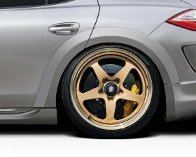 2010-2013 Porsche 970 Panamera Duraflex Aiming Rear Fender Flares - 4 Pieces