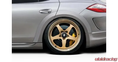 2010-2013 Porsche 970 Panamera Duraflex Aiming Rear Fender Flares - 4 Pieces - 119102