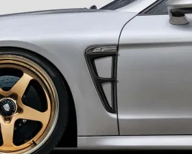 2010-2013 Porsche 970 Panamera Duraflex Aiming Front Fender Add Ons - 2 Pieces