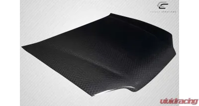 1992-1995 Honda Civic 2DR / HB Carbon Creations Geo6ix Dritech OEM Look Hood - 1 Piece - 119198