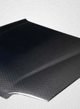 1992-1995 Honda Civic 2DR / HB Carbon Creations Geo6ix Dritech OEM Look Hood - 1 Piece                                     - 119198 - Image 4
