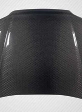 1992-1995 Honda Civic 2DR / HB Carbon Creations Geo6ix Dritech OEM Look Hood - 1 Piece                                     - 119198 - Image 5