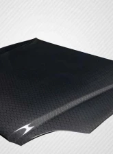 1999-2000 Honda Civic Carbon Creations Geo6ix Dritech OEM Look Hood - 1 Piece                                     - 119199 - Image 3