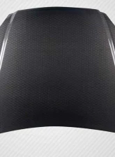 1999-2000 Honda Civic Carbon Creations Geo6ix Dritech OEM Look Hood - 1 Piece                                     - 119199 - Image 5