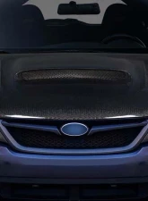 2008-2011 Subaru Impreza | 2008-2014 WRX STI Carbon Creations Geo6ix Dritech GT Concept Hood - 1 Piece                                     - 119201 - Image 5