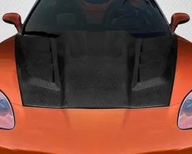 2005-2013 Chevrolet Corvette C6 Carbon Creations Geo6ix Dritech ZR Edition 2 Hood - 1 Piece
