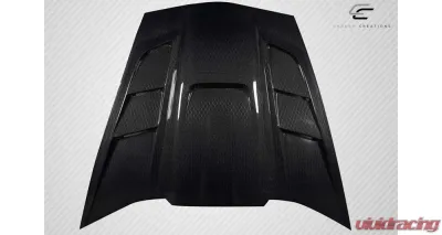 2005-2013 Chevrolet Corvette C6 Carbon Creations Geo6ix Dritech ZR Edition 2 Hood - 1 Piece - 119202