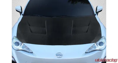 2013-2020 Scion FR-S | Toyota 86 | Subaru BRZ Carbon Creations Geo6ix Dritech 86-R Hood - 1 Piece - 119203