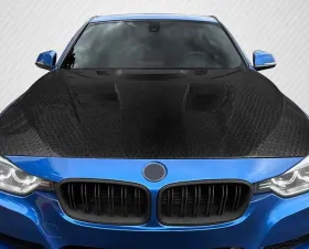 2012-2018 BMW 3 Series F30 / 2014-2020 4 Series F32 Carbon Creations Geo6ix DriTech Eros Version 1 Hood - 1 Piece