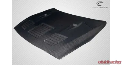 2009-2016 Nissan GT-R R35 Carbon Creations Geo6ix GT2 Hood - 1 Piece - 119216