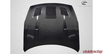 2009-2016 Nissan GT-R R35 Carbon Creations Geo6ix GT2 Hood - 1 Piece - 119216