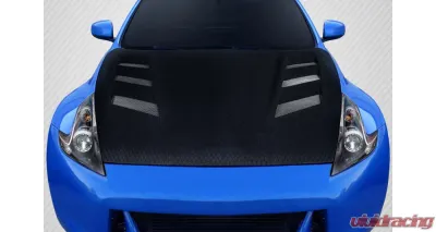 2009-2020 Nissan 370Z Z34 Carbon Creations Geo6ix AM-S Hood - 1 Piece - 119218