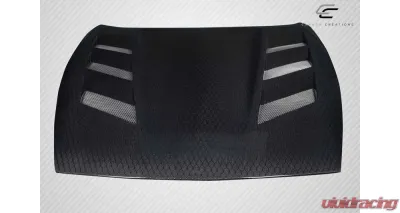 2009-2020 Nissan 370Z Z34 Carbon Creations Geo6ix AM-S Hood - 1 Piece - 119218