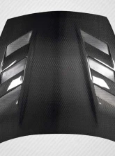 2009-2020 Nissan 370Z Z34 Carbon Creations Geo6ix AM-S Hood - 1 Piece                                     - 119218 - Image 5