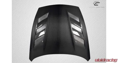 2009-2020 Nissan 370Z Z34 Carbon Creations Geo6ix AM-S Hood - 1 Piece - 119218