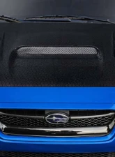 2015-2021 Subaru WRX Carbon Creations Geo6ix C-1 Hood - 1 Piece                                     - 119219 - Image 5