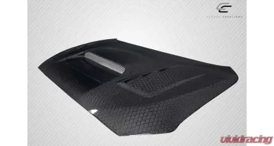 2015-2021 Subaru WRX Carbon Creations Geo6ix C-1 Hood - 1 Piece - 119219