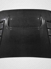2015-2021 Subaru WRX Carbon Creations Geo6ix C-1 Hood - 1 Piece                                     - 119219 - Image 5