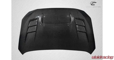 2015-2021 Subaru WRX Carbon Creations Geo6ix C-1 Hood - 1 Piece - 119219
