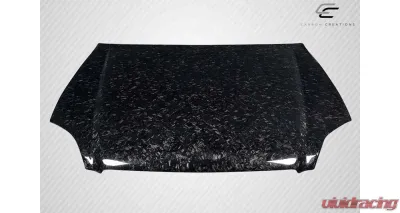 1999-2000 Honda Civic Carbon Creations AeroForge Dritech OEM Look Hood - 1 Piece - 119235
