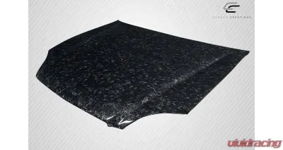 1999-2000 Honda Civic Carbon Creations AeroForge Dritech OEM Look Hood - 1 Piece - 119235