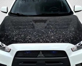 2008-2017 Mitsubishi Lancer / Lancer Evolution 10 Lancer Carbon Creations AeroForge Dritech GT Concept Hood - 1 Piece