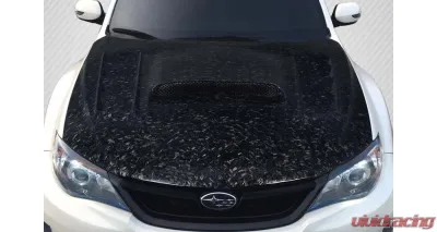 2008-2011 Subaru Impreza 2008-2014 WRX STI Carbon Creations AeroForge Dritech GT Concept Hood - 1 Piece - 119237