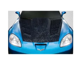 2005-2013 Chevrolet Corvette C6 Carbon Creations AeroForge Dritech ZR Edition 2 Hood - 1 Piece
