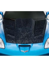 2005-2013 Chevrolet Corvette C6 Carbon Creations AeroForge Dritech ZR Edition 2 Hood - 1 Piece                                     - 119238 - Image 5