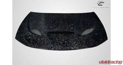 2015-2023 Dodge Charger Carbon Creations AeroForge Dritech Hellcat Look Hood - 1 Piece - 119241