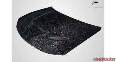 2015-2023 Dodge Charger Carbon Creations AeroForge Dritech Hellcat Look Hood - 1 Piece - 119241