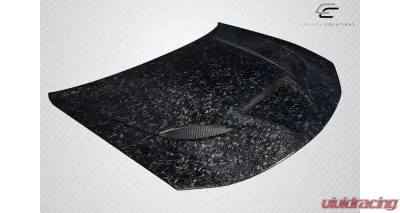 2015-2023 Dodge Charger Carbon Creations AeroForge Dritech Hellcat Look Hood - 1 Piece - 119241