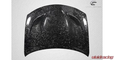 2015-2023 Dodge Charger Carbon Creations AeroForge Dritech Hellcat Look Hood - 1 Piece - 119241