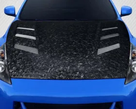 2009-2020 Nissan 370Z Z34 Carbon Creations AeroForge AM-S Hood - 1 Piece