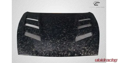 2009-2020 Nissan 370Z Z34 Carbon Creations AeroForge AM-S Hood - 1 Piece - 119254