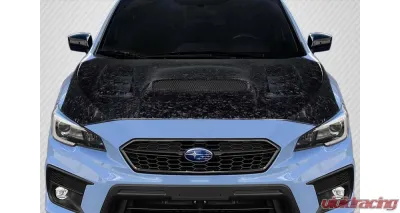 2015-2021 Subaru WRX Carbon Creations AeroForge C-1 Hood - 1 Piece - 119255