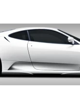 2005-2009 Ferrari F430 Eros Version 1 Side Skirt Add On - 4 Piece                                     - 107730 - Image 7