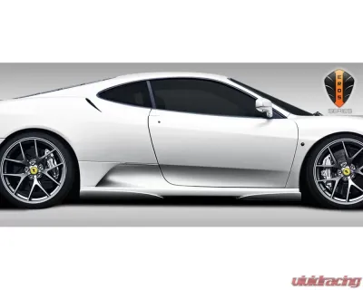 2005-2009 Ferrari F430 Eros Version 1 Side Skirt Add On - 4 Piece - 107730