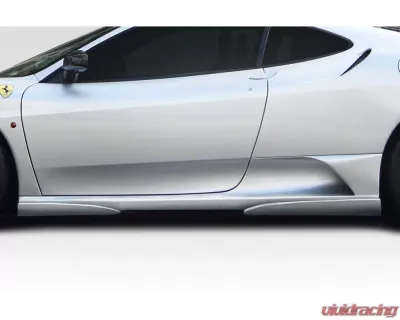 2005-2009 Ferrari F430 Eros Version 1 Side Skirt Add On - 4 Piece - 107730