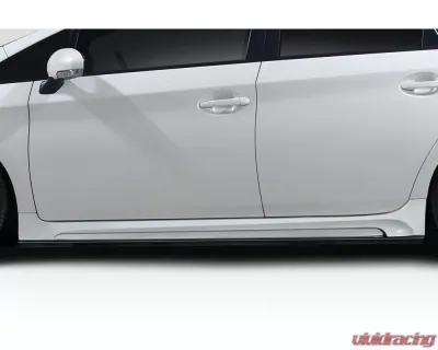 2010-2015 Toyota Prius Duraflex TK-R Side Skirt Rocker Panels - 2 Piece - 109381