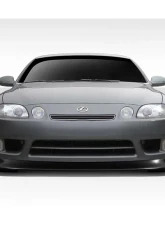 1997-2000 Lexus SC Series SC300 SC400 Duraflex V-Speed Front Lip Under Spoiler Air Dam - 1 Piece                                     - 112062 - Image 6